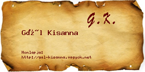 Gál Kisanna névjegykártya